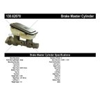 Centric 130.62070 Brake Master Cylinder - view 8