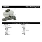 Centric 130.62107 Brake Master Cylinder - view 8
