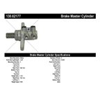 Centric 130.62177 Brake Master Cylinder - view 8