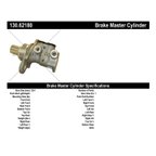 Centric 130.62180 Brake Master Cylinder - view 8