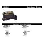 Centric 130.63019 Brake Master Cylinder - view 8