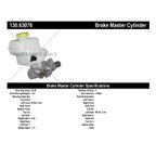 Centric 130.63076 Brake Master Cylinder - view 8
