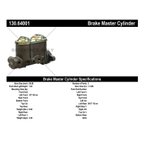 Centric 130.64001 Brake Master Cylinder - view 8