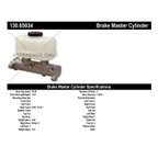 Centric 130.65034 Brake Master Cylinder - view 8
