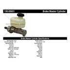 Centric 130.65051 Brake Master Cylinder - view 8
