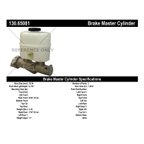 Centric 130.65081 Brake Master Cylinder - view 8