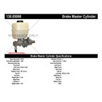 Centric 130.65098 Brake Master Cylinder - view 8