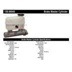 Centric 130.66045 Brake Master Cylinder - view 8