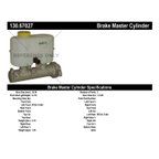 Centric 130.67027 Brake Master Cylinder - view 4