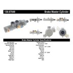 Centric 130.67049 Brake Master Cylinder - view 8