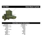 Centric 130.70003 Brake Master Cylinder - view 2
