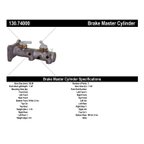 Centric 130.74000 Brake Master Cylinder - view 8