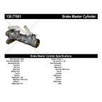 Centric 130.77001 Brake Master Cylinder - view 8