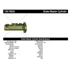 Centric 130.79024 Brake Master Cylinder - view 2