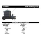 Centric 130.80012 Brake Master Cylinder - view 2