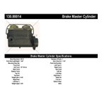 Centric 130.80014 Brake Master Cylinder - view 2