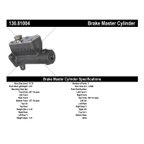 Centric 130.81004 Brake Master Cylinder - view 8