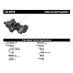 Centric 130.99010 Brake Master Cylinder - view 4