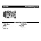 Centric 134.76051 Drum Brake Wheel Cylinder - Rear Right Forward - view 8
