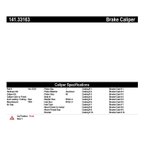 Centric 141.33163 Disc Brake Caliper - Front Right - view 7