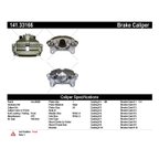 Centric 141.33166 Disc Brake Caliper - Front Left - view 6