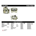 Centric 141.33510 Disc Brake Caliper - Rear Left - view 6