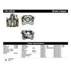 Centric 141.33532 Disc Brake Caliper - Rear Left - view 6