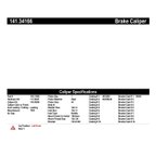 Centric 141.34166 Disc Brake Caliper - Front Left - view 6