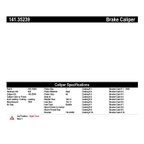 Centric 141.35239 Disc Brake Caliper - Front Right - view 8