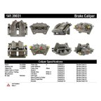 Centric 141.39031 Disc Brake Caliper - Front Right - view 8