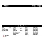 Centric 141.39543 Disc Brake Caliper - Rear Right - view 7