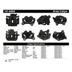 Centric 141.44668 Disc Brake Caliper - Rear Left - view 8