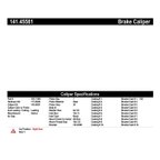 Centric 141.45581 Disc Brake Caliper - Rear Right - view 5