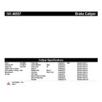 Centric 141.46557 Disc Brake Caliper - Rear Right - view 7