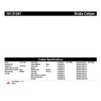 Centric 141.51247 Disc Brake Caliper - Front Right - view 6