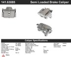 Centric 141.63085 Disc Brake Caliper - Front Right - view 5