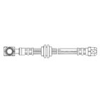 Centric 150.34015 Brake Hydraulic Hose - Front - view 8