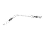 Centric 150.34310 Brake Hydraulic Hose - Rear Left - view 2