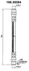 Centric 150.35304 Clutch Hydraulic Hose - Rear - view 1