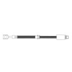 Centric 150.38007 Brake Hydraulic Hose - Front - view 2
