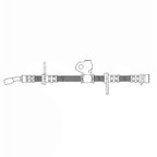 Centric 150.40022 Brake Hydraulic Hose - Front Right - view 7