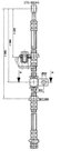 Centric 150.40046 Brake Hydraulic Hose - Front Right - view 1