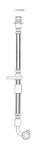Centric 150.40059 Brake Hydraulic Hose - Front Left - view 1