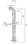 Centric 150.40076 Brake Hydraulic Hose - Front Left - view 1