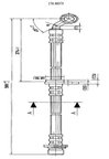 Centric 150.40079 Brake Hydraulic Hose - Front Right - view 1