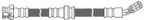 Centric 150.43011 Brake Hydraulic Hose - Front - view 7