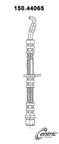 Centric 150.44065 Brake Hydraulic Hose - Front Right - view 1