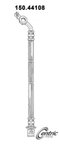Centric 150.44108 Brake Hydraulic Hose - Front Left Lower - view 1