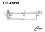 Centric 150.47039 Brake Hydraulic Hose - Front Left or Rear Lower - view 1