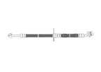 Centric 150.50012 Brake Hydraulic Hose - Front Left - view 7